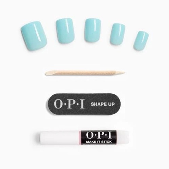 Lot of 3 Kits OPI On Point Insta Press-On Nails Suzi Without a Paddle Baby Blue - Picture 5 of 6